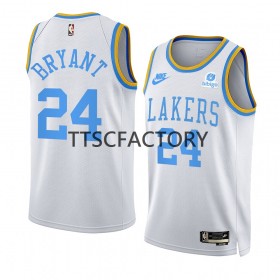 Muške NBA Dres Los Angeles Lakers Kobe Bryant 24 Nike 2022-23 Classic Edition Bijela Swingman